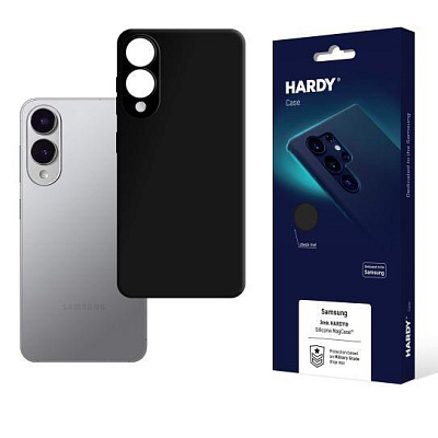 3mk ochranný kryt HARDY Silicone MagCase Black pro Samsung Galaxy S25 Edge