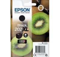 EPSON ink čer Singlepack "Kiwi" Black 202XL Claria Premium Ink 13,8 ml