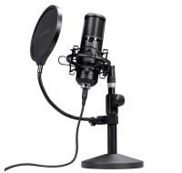 TRUST mikrofon GXT269 Emita II, USB-C, černá