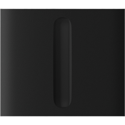 Ajax  CenterButton (Dimmer) vertical - Středový kryt stmívatelného tlačítka, vertikální instalace, černá