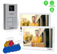 EVOLVEO DoorPhone 20-2W - 2 drátový videotelefon s aplikací pro dvě domácnosti a 32GB pamětí
