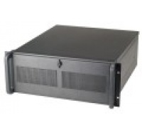 CHIEFTEC skříň Rackmount 4U ATX, UNC-410S-B-U3-OP, Black, bez zdroje