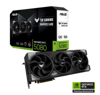 ASUS VGA NVIDIA GeForce RTX 5080 TUF GAMING 16GB OC, 16GB GDDR7, 3xDP, 2xHDMI