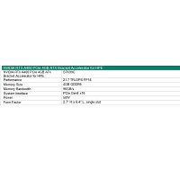 NVIDIA RTX A400 4GB PCIe ATX Bracket Accelerator for HPE