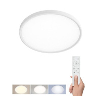 Solight LED osvětlení s dálkovým ovladačem Estela White UGR, 40W, 4300lm, 40cm, URG