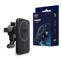 3mk držák do auta HARDY MagCharger, 15W bezdrátové nabíjení, MagSafe