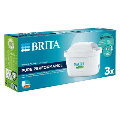 Brita Maxtra Pro Pure Performance vodní filtr, 3 kusy