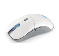 ENDORFY Herní myš GEM Plus Wireless Onyx White, Bezdrátová, ARGB, bílá
