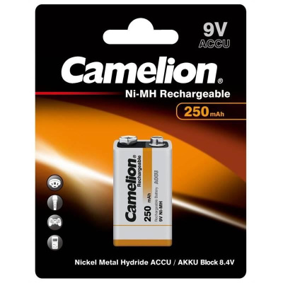 Camelion 9V nabíjecí NiMH 250mAh