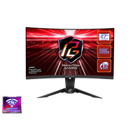 ASROCK LCD - 27" Gaming monitor PG27Q15R2A, VA LCD, Prohnutý, 2560x1440 QHD, 165Hz, 4000:1, 550cd/m2, 1ms, 2xHDMI, 1xDP