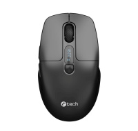 C-TECH Myš WLM-13, Bezdrátová, černá