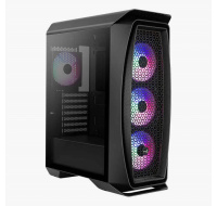 AEROCOOL skříň Aero One Frost ML G, Mid tower, 2x USB 3.0, 2x audio, 4x 120mm RGB Fan, bez zdroje