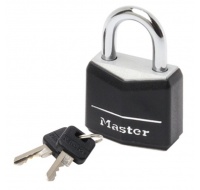 Master Lock Visací zámek z pevného hliníku 9140EURDBLK - 40mm