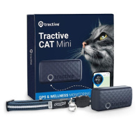 Tractive GPS CAT Mini – sledování polohy a aktivity pro kočky - tmavě modrý