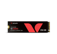 VERBATIM SSD Vi3000 Internal PCIe NVMe M.2 SSD 256GB , W 1300/ R 3300 MB/s