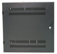 LEXI-Net 19" nástěnný vertikální rozvaděč SOHO 2U+4U 540x170, perforované dveře, černý