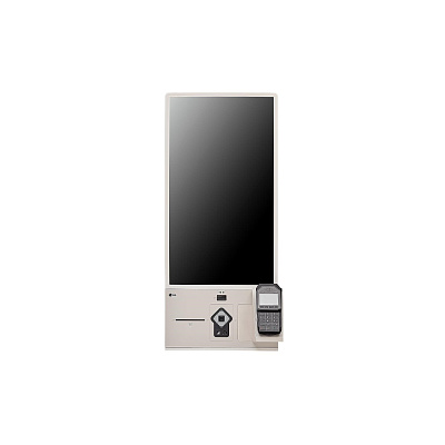 LG 27" signage 27KC3PK - Kiosk, FHD, 300nit, 16/7, In-cell, Win 10 IoT, tabletop