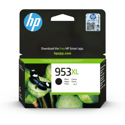HP 953XL High Yield Black Original Ink Cartridge (2,000 pages)