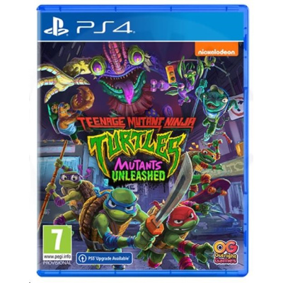 PS4 hra Teenage Mutant Ninja Turtles: Mutants Unleashed