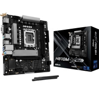 ASRock MB Sc LGA1851 H810M-X WIFI, Intel H810, 2xDDR5, 1xDP, 1xHDMI, 1xVGA, WiFi, mATX