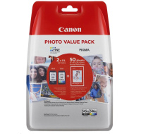 Canon CARTRIDGE PG-545XL/CL-546XL-fotopapír GP 501 multipack pro Pixma MG a Pixma TS 305, 3150, 3151 (400 str.)