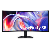 SAMSUNG MT LED LCD Monitor 40" Samsung ViewFinity S8 (S85TH) - VA, 5120x2160, 144Hz, 4ms, zakřivený