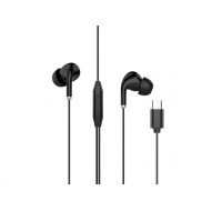 WG - Sluchátka s konektorem Type-C, Eclipse Duo, drátové, black
