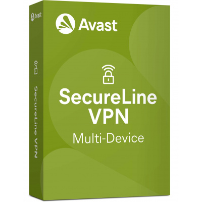 _Nová Avast SecureLine VPN Multi-device 10PC na 24 měsíců