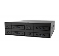 CHIEFTEC SATA Backplane CMR-425, 1x 5,25" bay for 4x 2,5" HDDs/SDDs