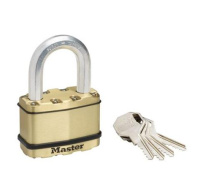 Master Lock Mosazný visací zámek -  Excell - 64mm