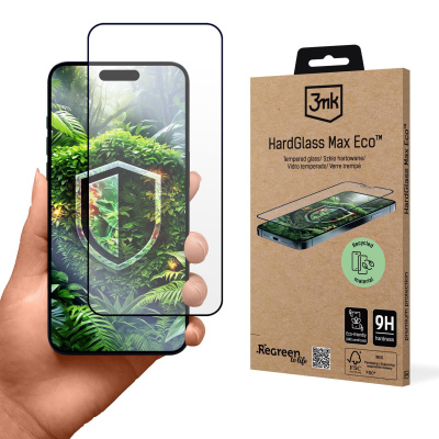 3mk tvrzené sklo HardGlass Max Eco pro Apple iPhone 16 Pro