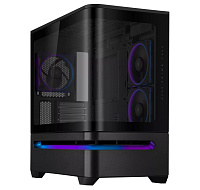 BAZAR ASUS Case AP202 PRIME CASE, mATX, Průhledná bočnice, 3x 120mm ARGB Fan, černá (POŠKOZENÝ OBAL)