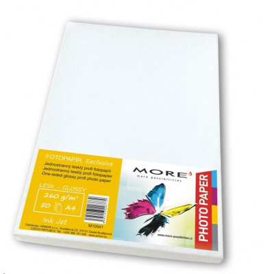 ARMOR More Fotopapír Exclusive 260g/m2; glossy,  50 listů str.,Ink Jet