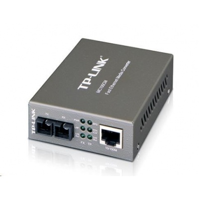 TP-Link OMADA MC100CM media konvertor (1x100Mb/s, 1x duplex SC/UPC, MM, 1310nm, 2km)