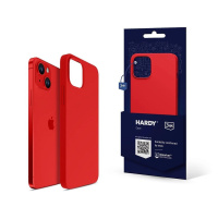 3mk ochranný kryt HARDY Silicone MagCase pro Apple iPhone 13, Red