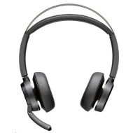 Poly Voyager Focus 2 MS Teams s nabíjecím stojánkem, USB-A/C adaptér, stereo