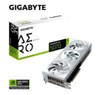 GIGABYTE VGA NVIDIA GeForce RTX 5070 AERO OC 12G, 12G GDDR7, 3xDP, 1xHDMI
