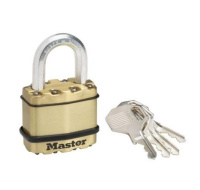 Master Lock Mosazný visací zámek -  Excell - 45mm