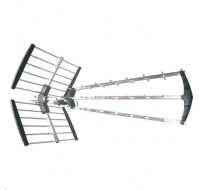 Solight venkovní DVB-T anténa, 39dB, UHF, 21. - 60. kanál. LTE/4G filtr