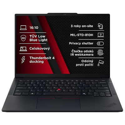 LENOVO NTB ThinkPad E14 G7 - Ultra5 228V,14" WUXGA,32GB,512SSD,FHD+IRcam,W11P