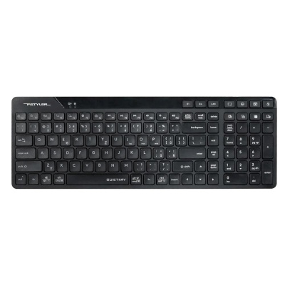 A4tech FStyler FBK27C AS, bezdrátová Dual mode Bluetooth+2,4G klávesnice, CZ, černá
