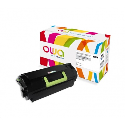 OWA Armor toner pro LEXMARK MS810, 811, 812, 25000 Stran, 52D2H00, černá/black