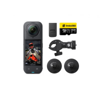 Insta360 X5 motocyklový balíček - akční kamera X5 + příslušenství na motorku