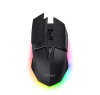 TRUST Myš GXT 122 Felox+, Bezdrátová, RGB, černá