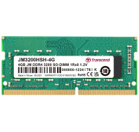 TRANSCEND SODIMM DDR4 4GB 3200MHz 1Rx8 CL22 1.2V