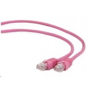GEMBIRD Kabel patchcord CAT6 stíněný FTP 3m,růžový