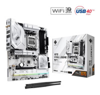 ASRock MB Sc AM5 X870 STEEL LEGEND WIFI, AMD X870, 4xDDR5, 1xHDMI, 2xUSB4, WI-FI