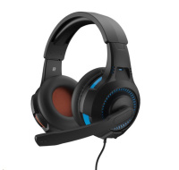 Hyperkin "SoundTac" Universal Gaming Headset (Blue Orange)