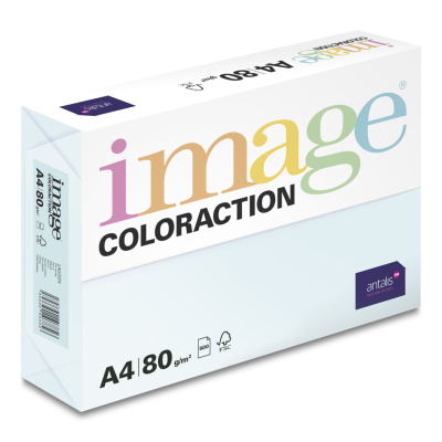 Antalis Papír Image Coloraction Lagoon - pastelově světle modrá (BL29) A4 (80g/500ks)