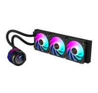 GIGABYTE vodní chladič AORUS WATERFORCE X II 360, 2x120mm ARGB, LCD displej, LGA1851, AM5